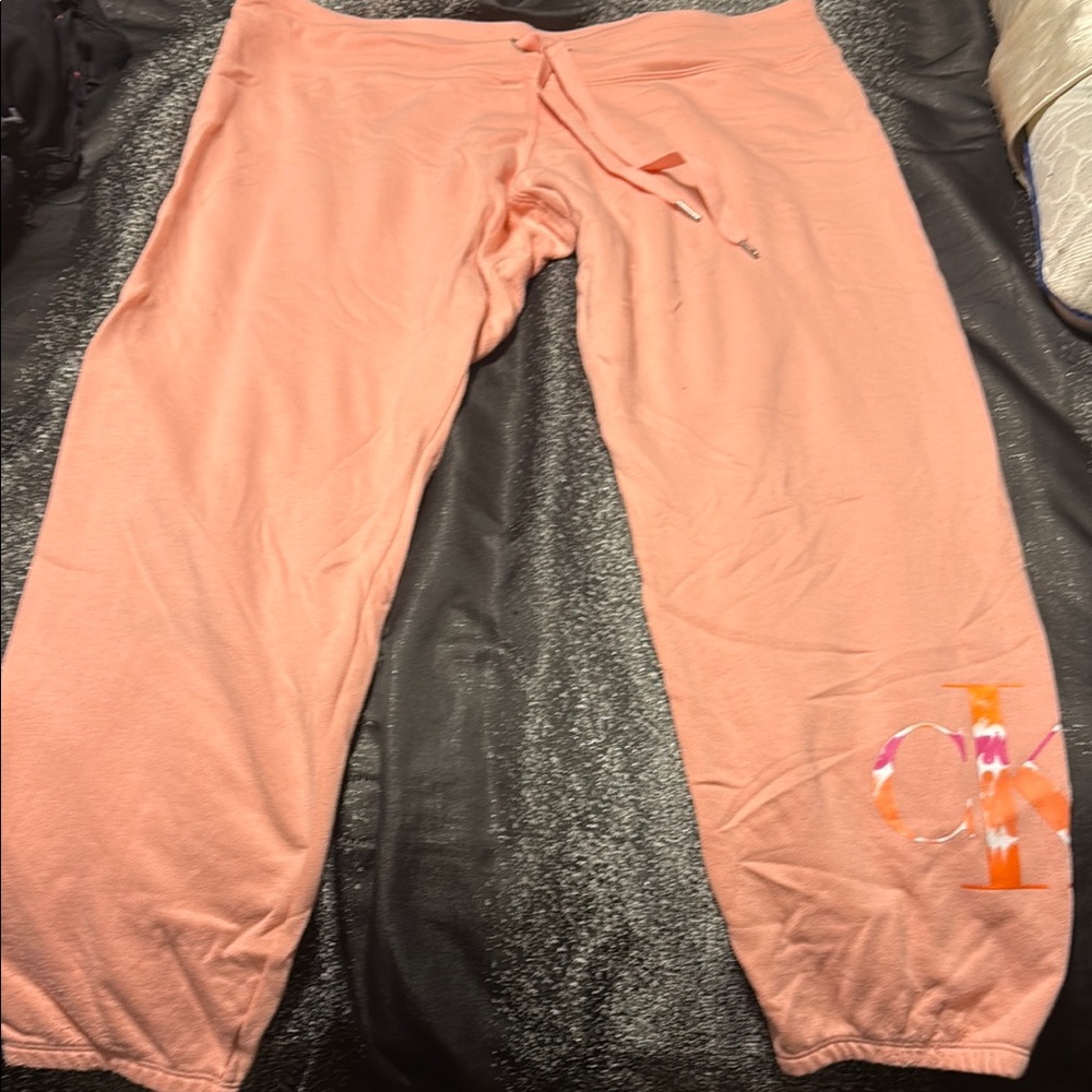 Calvin Klein Women's Pink Lounge Pants